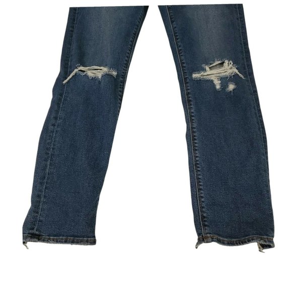 American Eagle High Rise Mom Jean 6 X-Long NWT - Picture 3 of 12